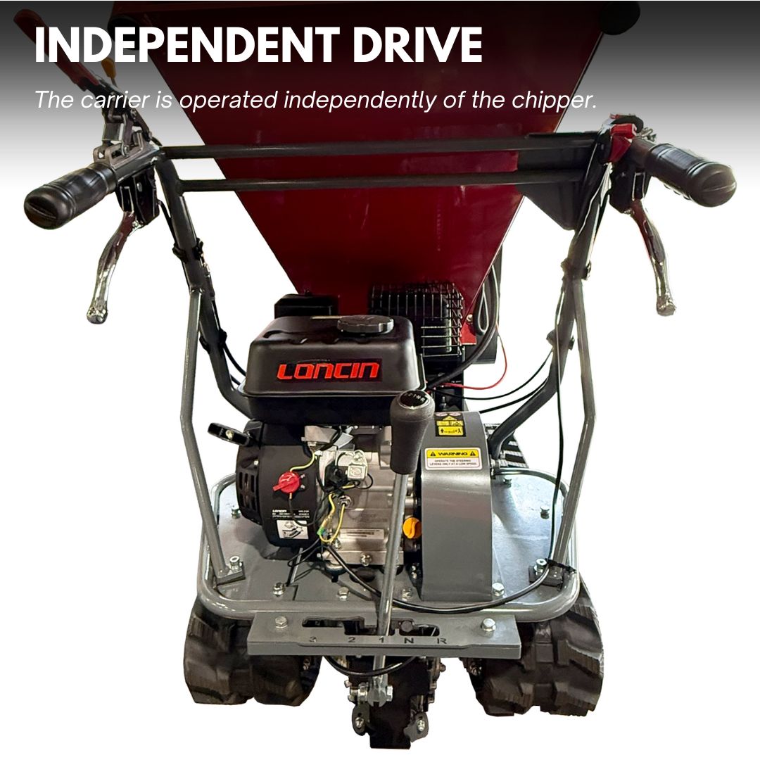 Bluebird Tracked 4" (10cm) Wood Chipper