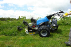 BCS 630WS Bank Commander with Rotary Mower working on slope