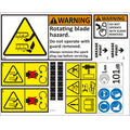 Tracmaster | Spare Parts | 810912 - LS42B1 & LS52 Sticker Set