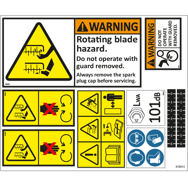Tracmaster | Spare Parts | 810913 - LS14 Sticker Set