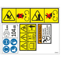 Tracmaster | Spare Parts | 810914 - LA25B1 Sticker Set