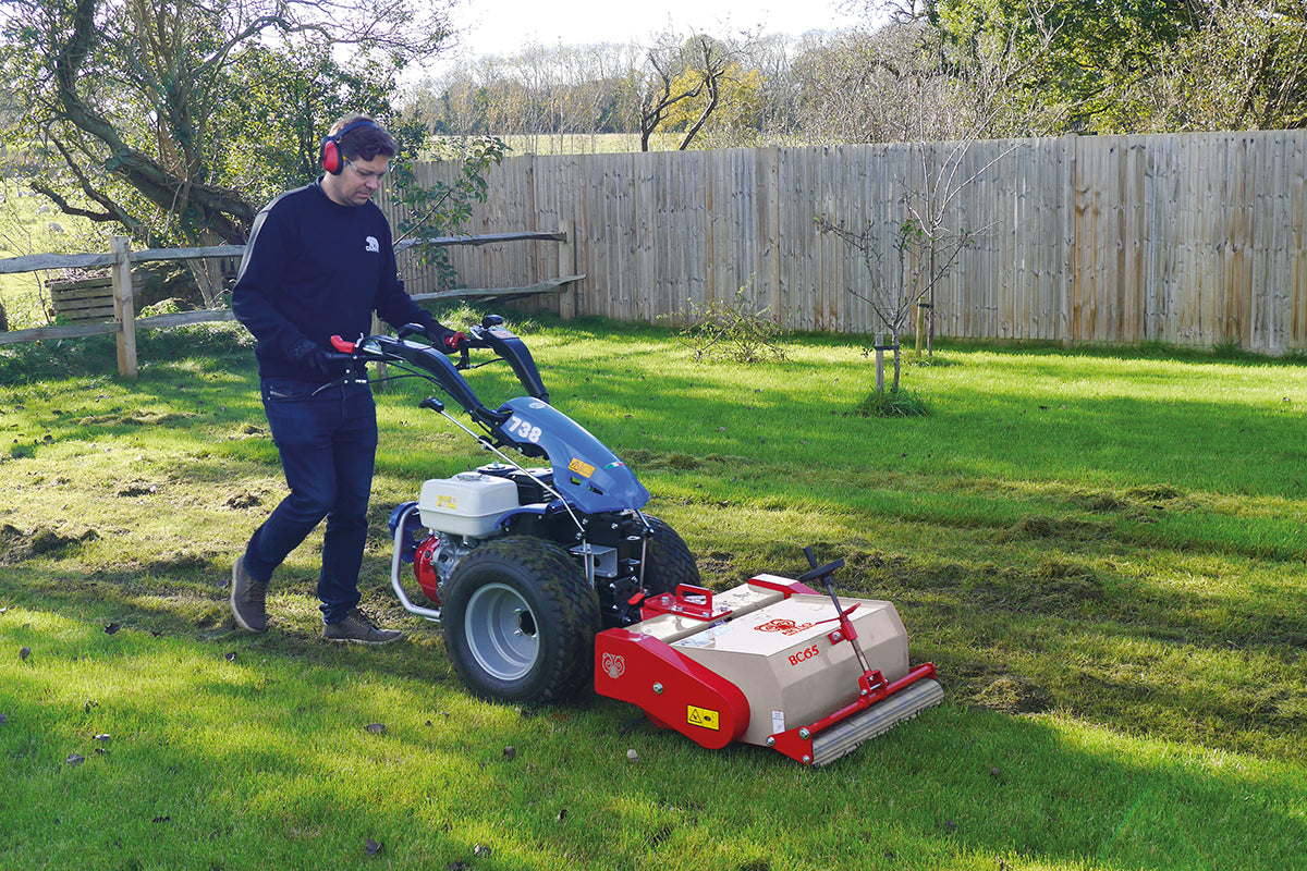 BCS 738 PowerSafe® Two Wheel Tractor with BC65 Scarifier