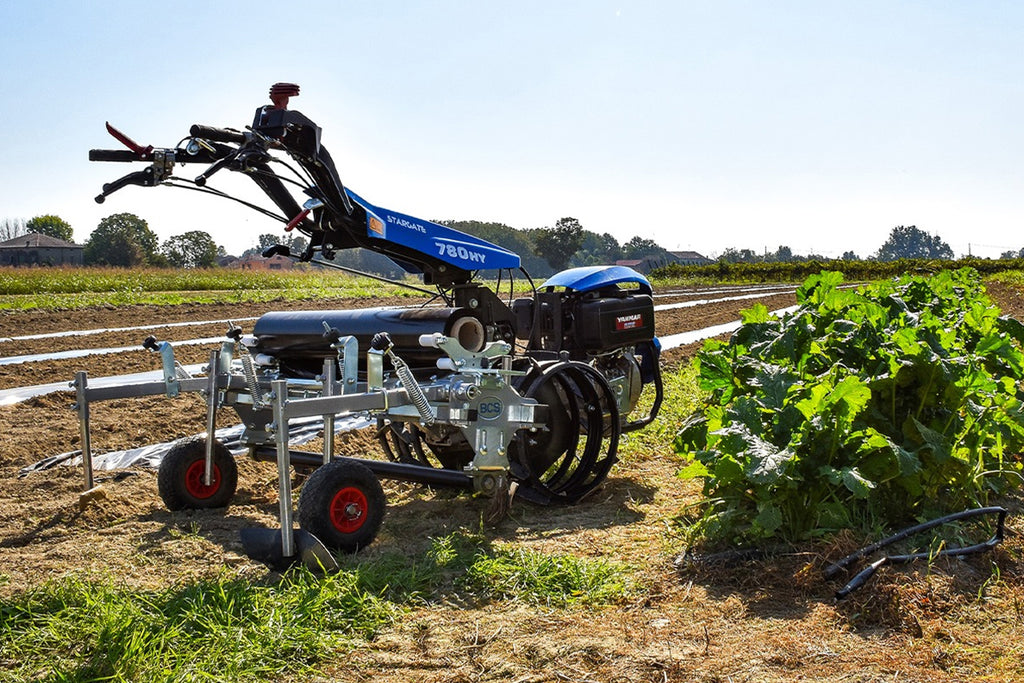 BCS 780HY Hydrostatic PowerSafe® Two Wheel Tractor with Mulching Layer attachment