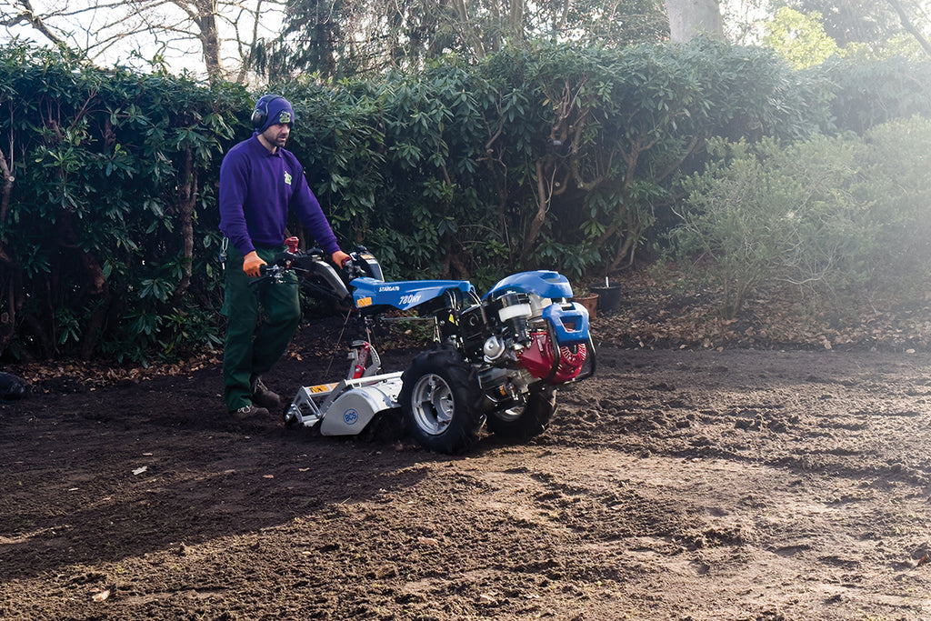 BCS 780HY Hydrostatic PowerSafe® Two Wheel Tractor with Rotavator and Precision Depth Roller