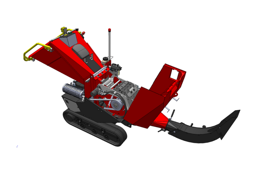 Caravaggi BT 290 Green Waste Shredder