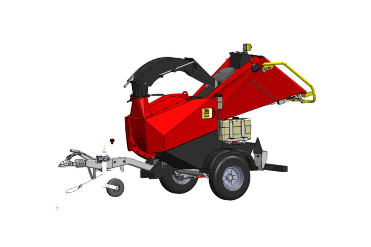 Caravaggi BT 290 Green Waste Shredder