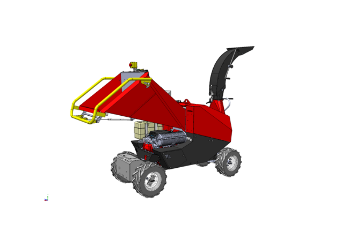 Caravaggi BT 290 Green Waste Shredder