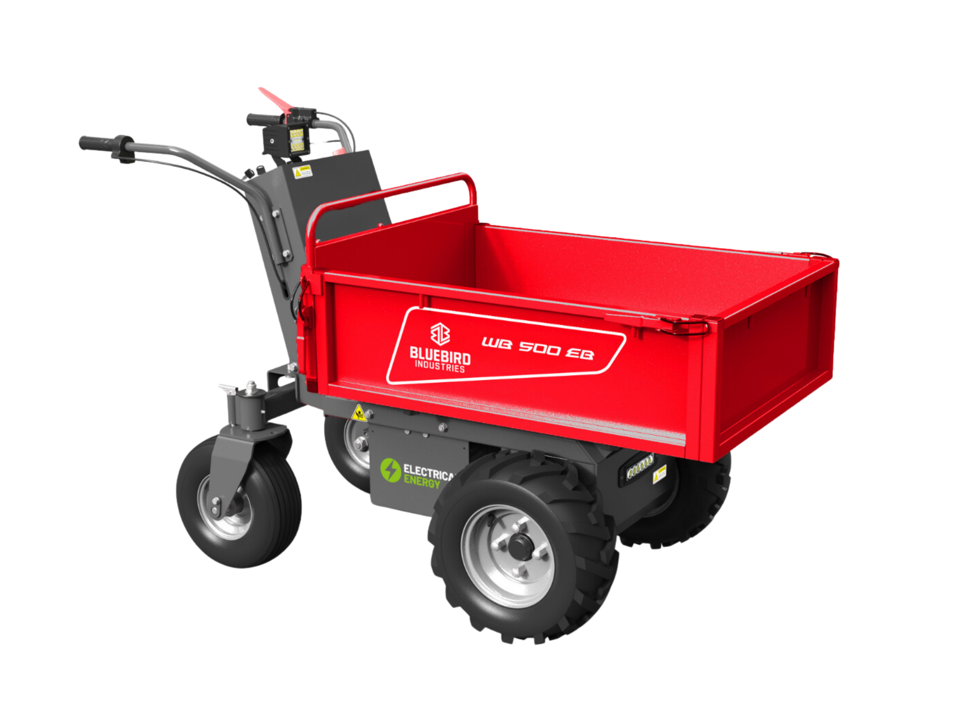Bluebird WB 500 EB Electric Power Barrow - Extendable Box Body