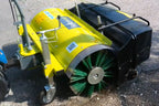 Bellon Power Brush with Optional Collector attachment for BCS Two Wheel Tractors and Power Scythes