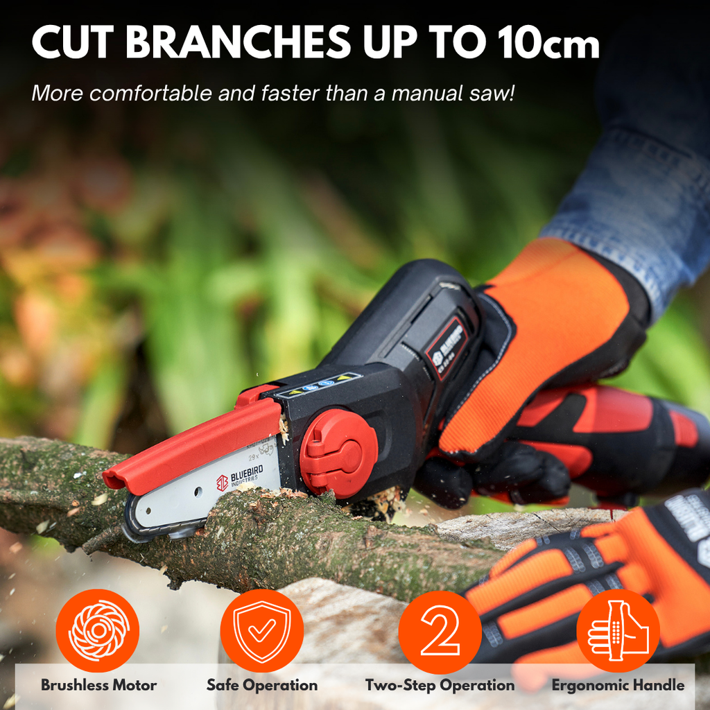 Bluebird 4" Chain Pruner 12V