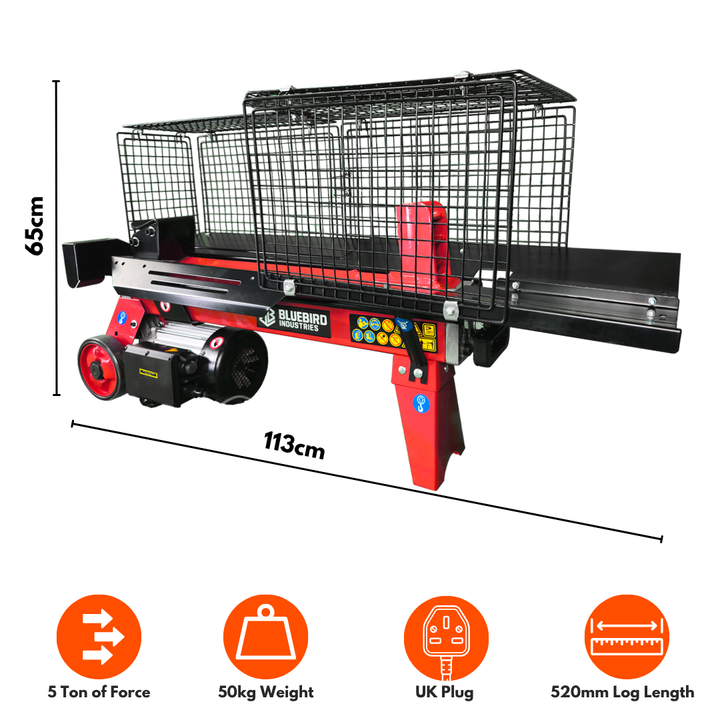 Bluebird LSE 5000 - 5 Ton Log Splitter