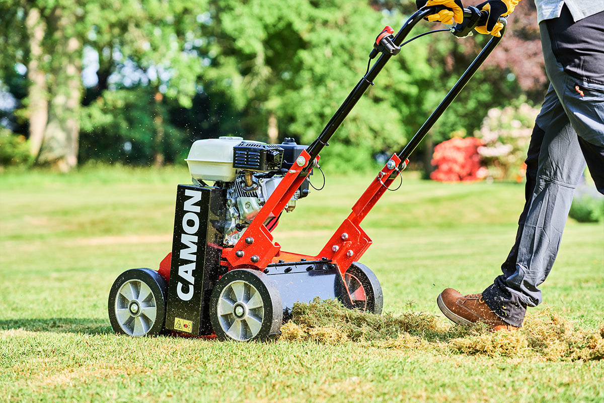 Sacrifier Machine CAMON LS42 Lawn Scarifier – Tracmaster Ltd