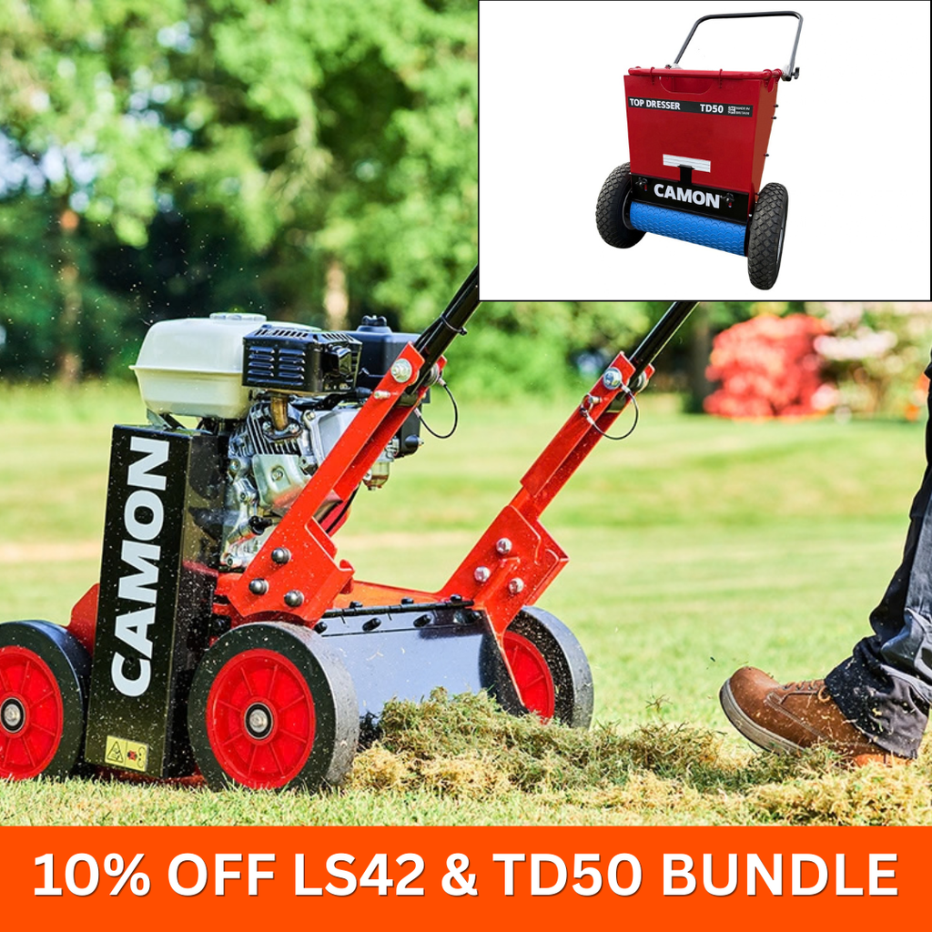 LS42 Scarifier, Rotor and TD50 Top Dresser - SAVE 10%