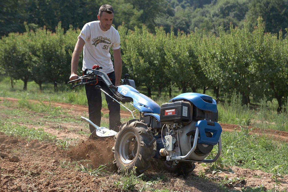 Single Furrow Powered Plough attachment for BCS Two Wheel Tractors