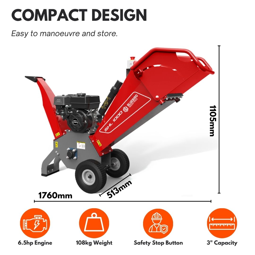 Bluebird 3" (7cm) Wood Chipper