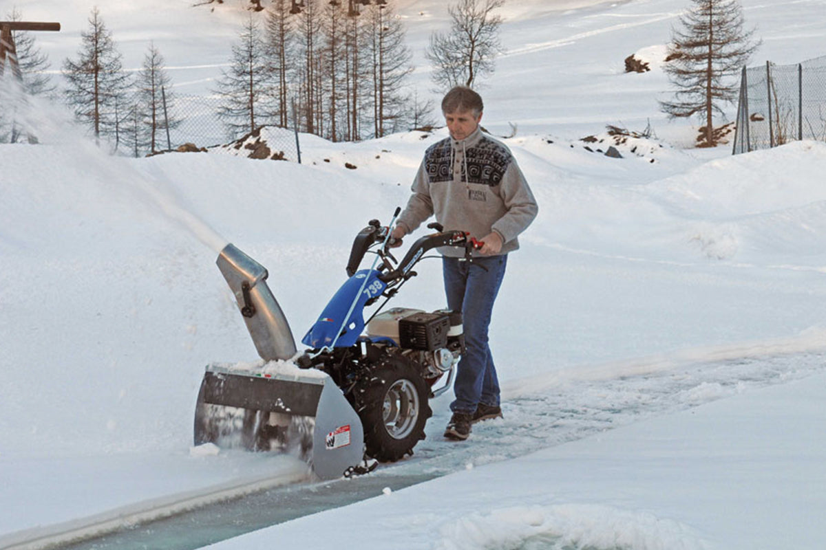Snow Blower attachment for BCS Two Wheel Tractors and Power Scythes