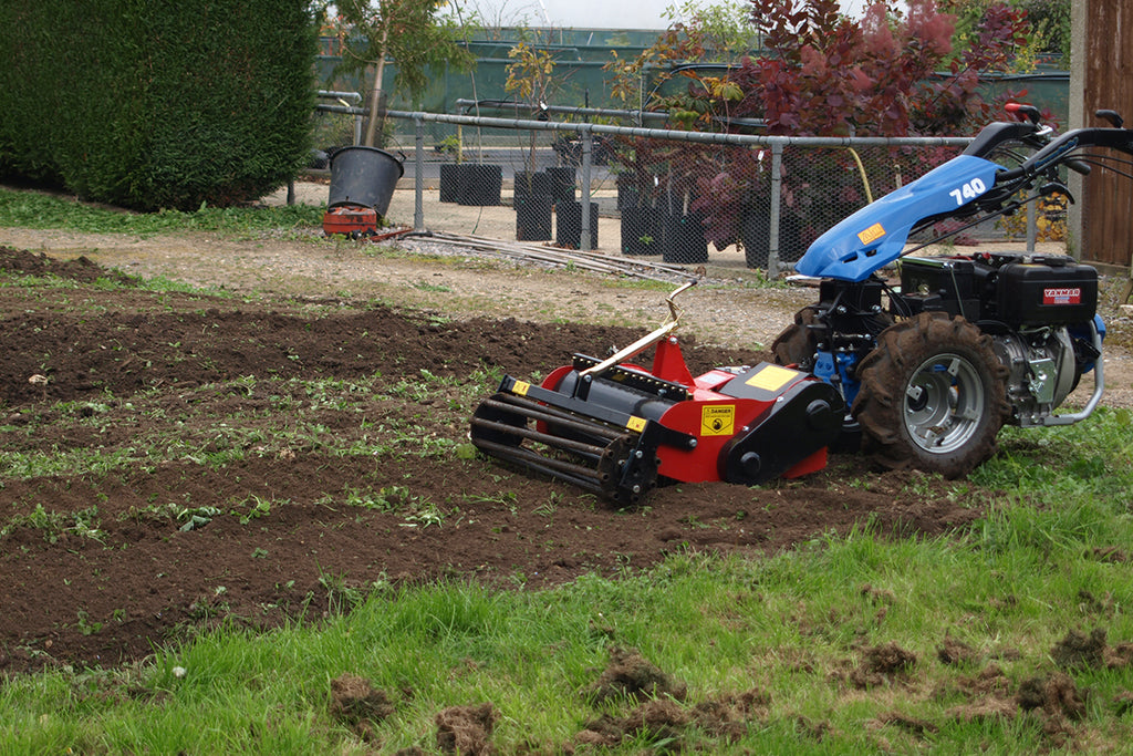 Stone Burier attachment for BCS Two Wheel Tractors