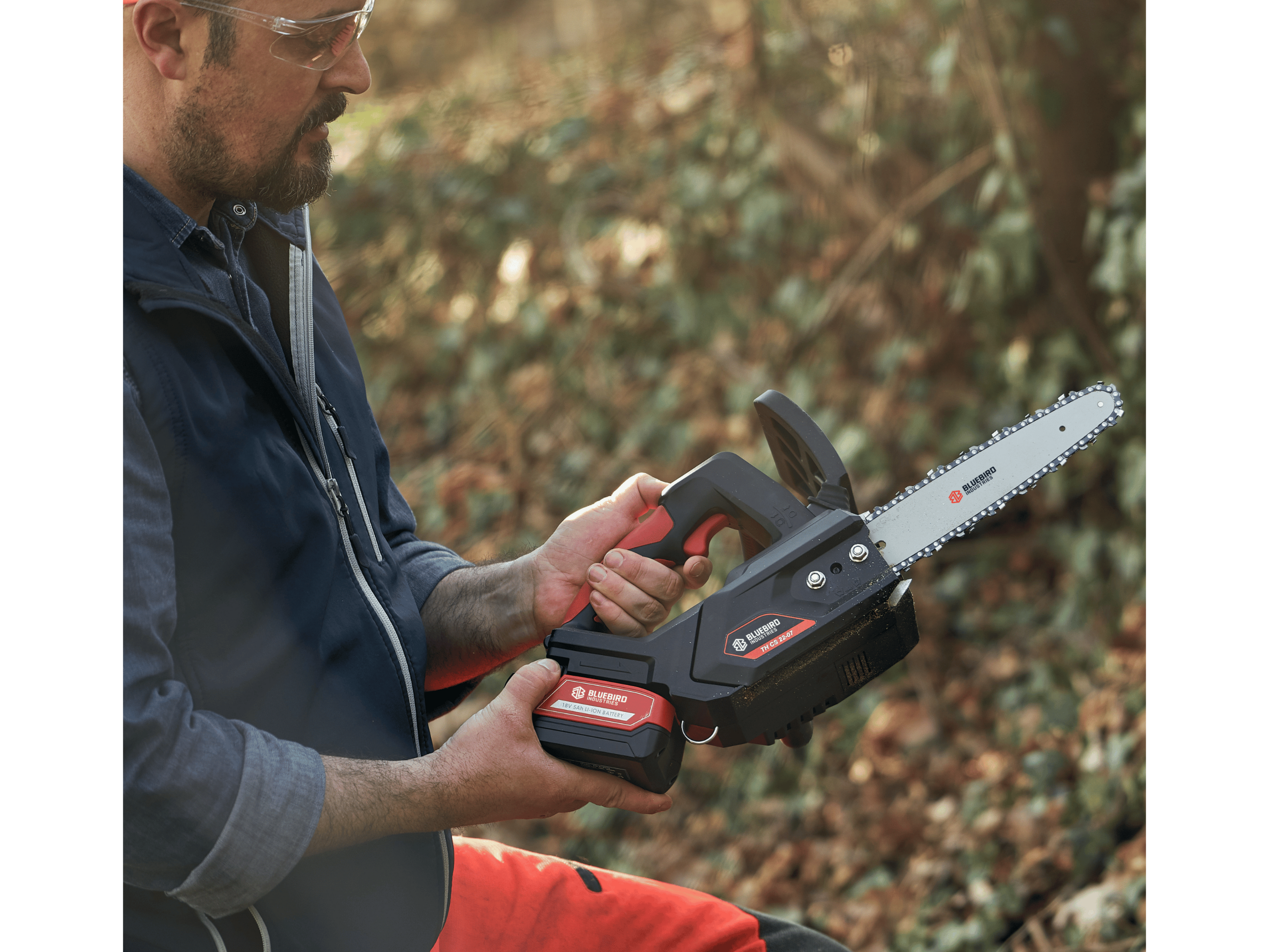 Bluebird THCS 22-07 Battery Chainsaw 8" 21V