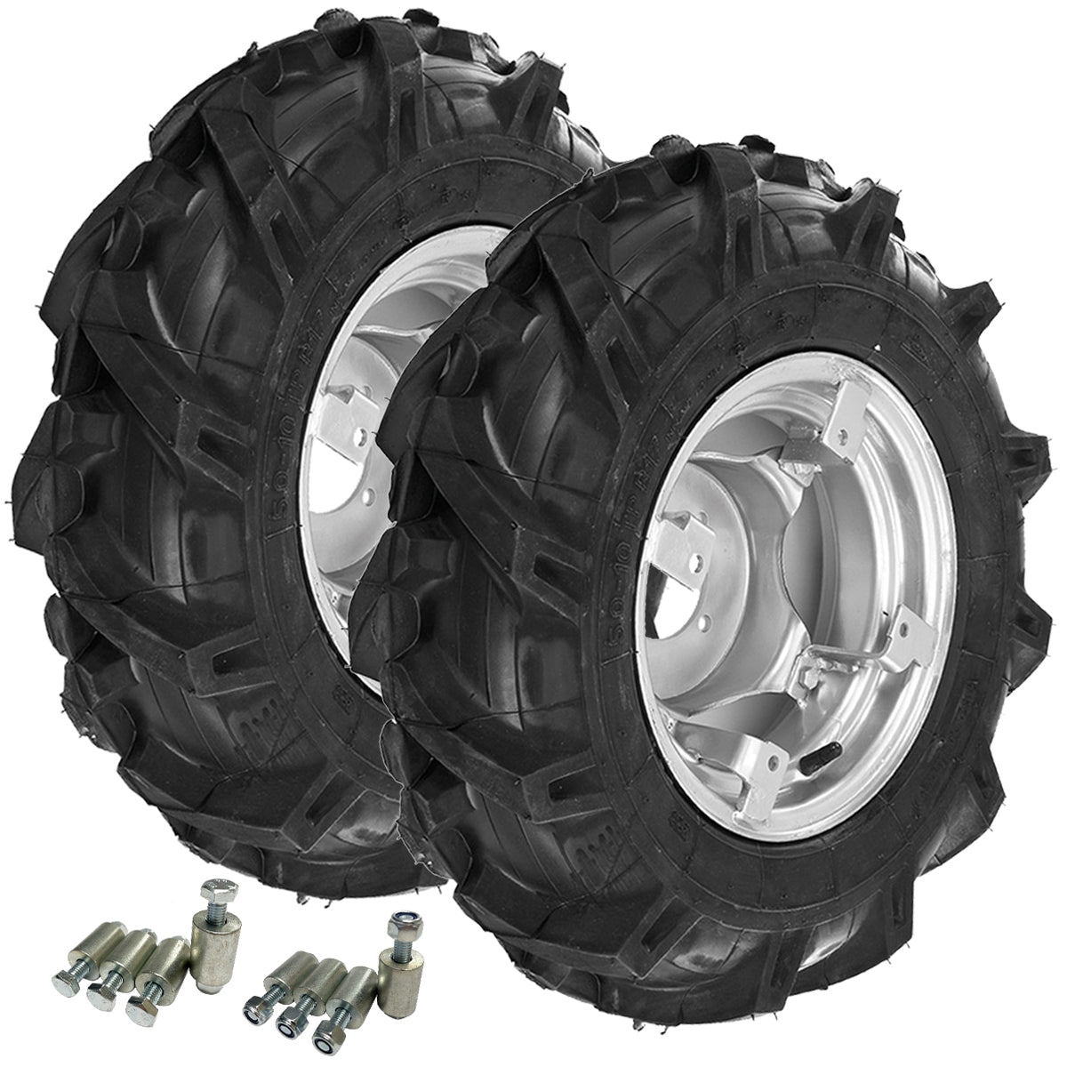 BCS Twin Wheel Kit - 5.00 x 10 Wheels