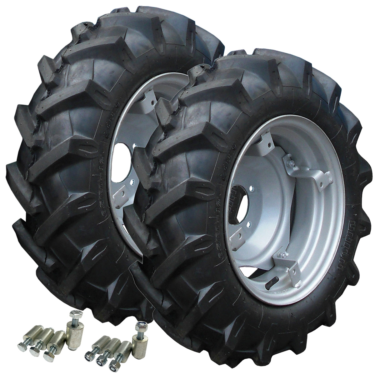 BCS Twin Wheel Kit - 6.50 x 12 Wheels
