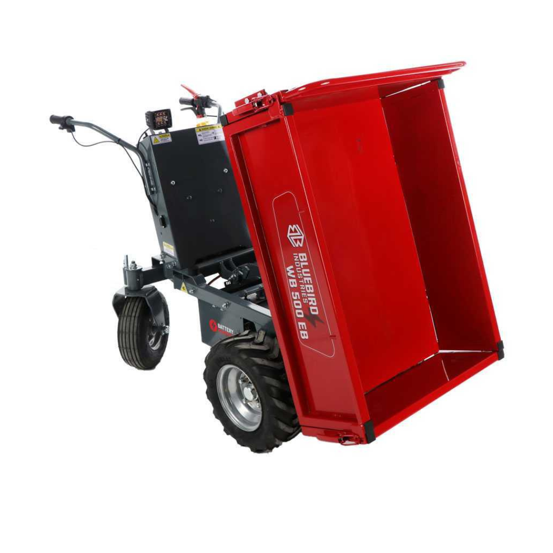 Blue Bird WB 500 EB Electric Power Barrow - Extendable Box Body