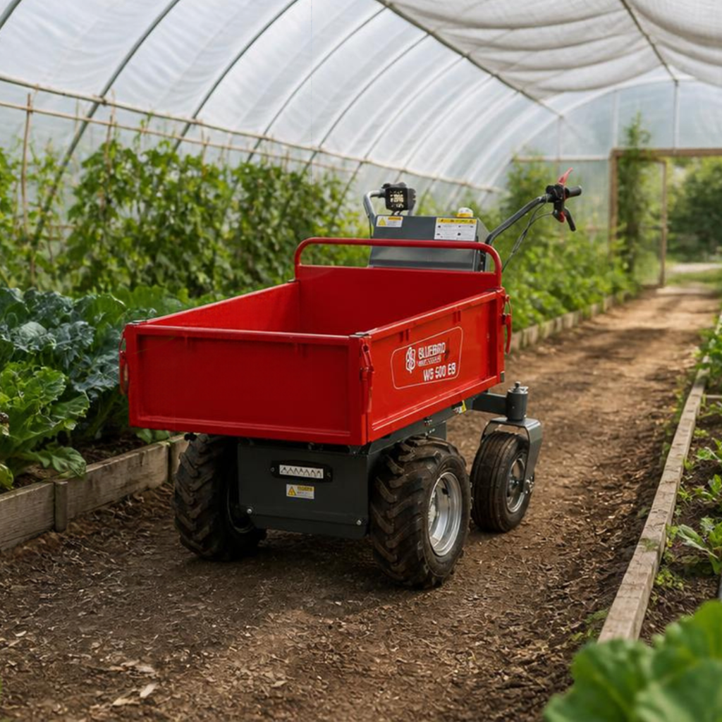 Blue Bird WB 500 EB Electric Power Barrow - Extendable Box Body