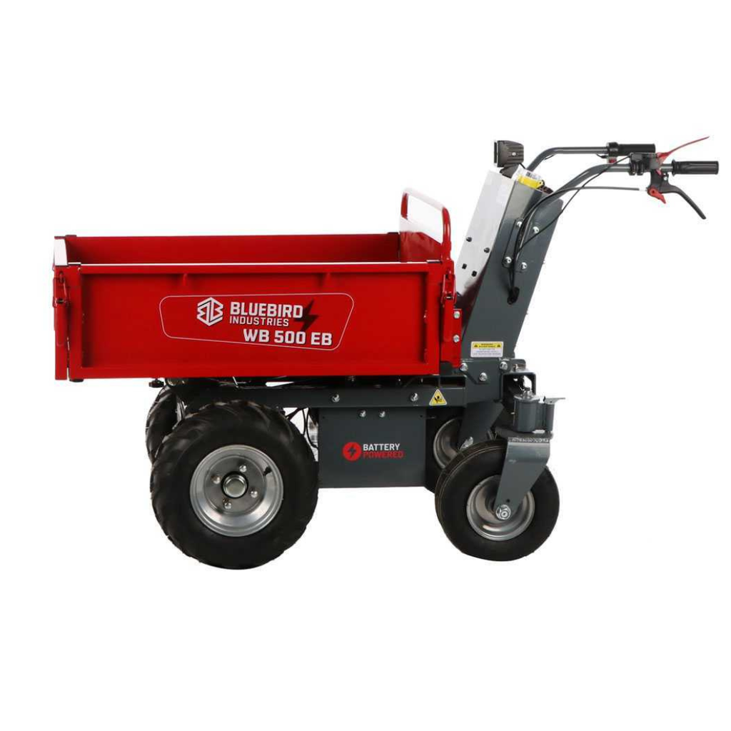 Blue Bird WB 500 EB Electric Power Barrow - Extendable Box Body