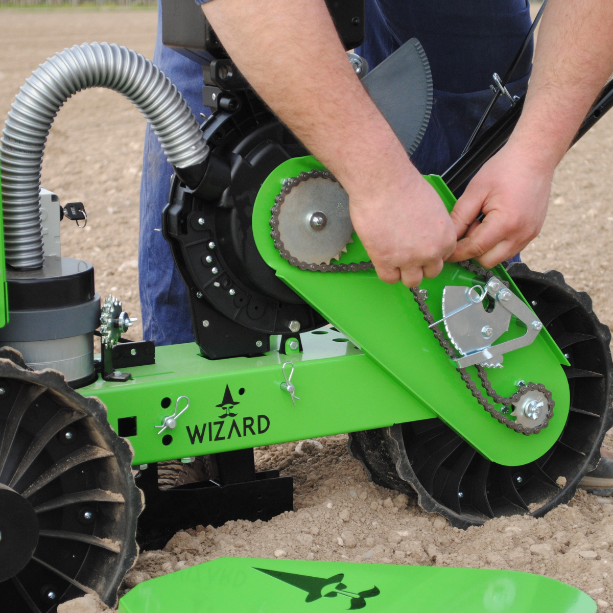 Wizard WZ-E Electric Self Propelled Seed Planter