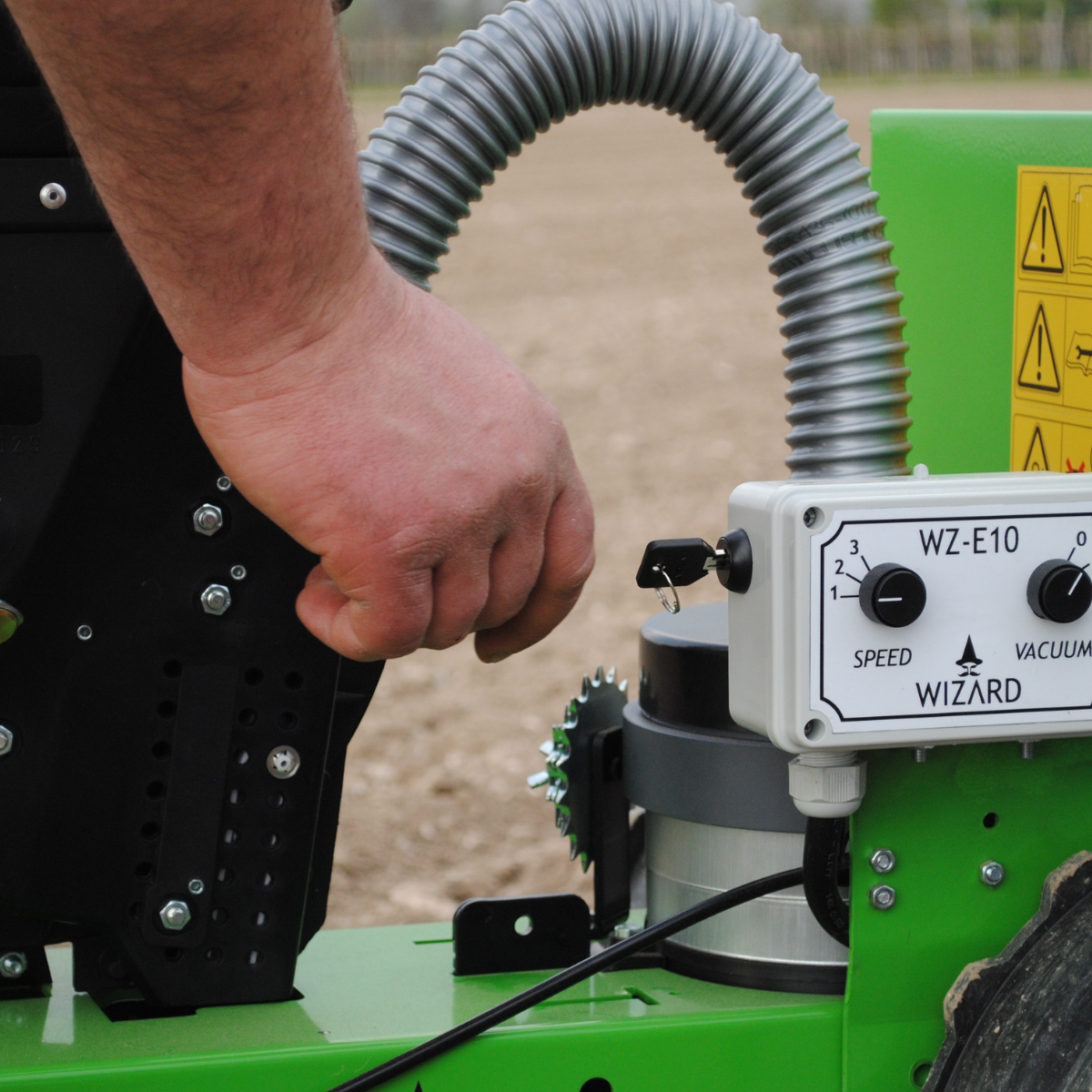 Wizard WZ-E Electric Self Propelled Seed Planter