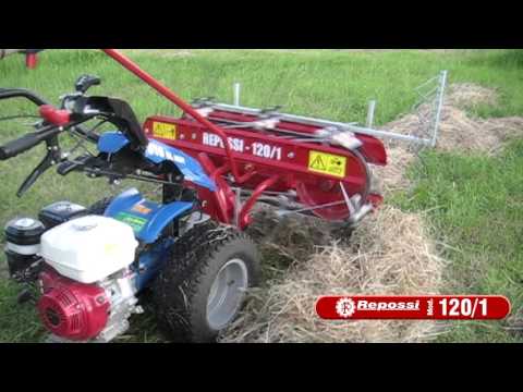 Repossi Hay Rake Attachment for BCS Two Wheel Tractors – Tracmaster Ltd