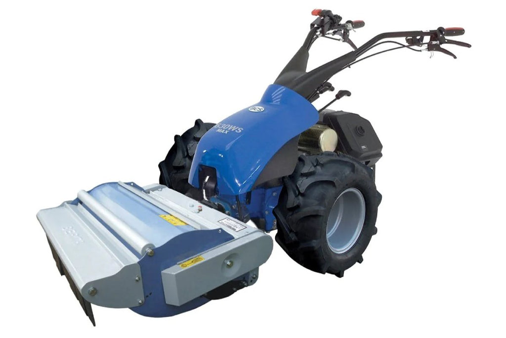 Berta Flail Mower fitted to BCS 630WS Power Unit