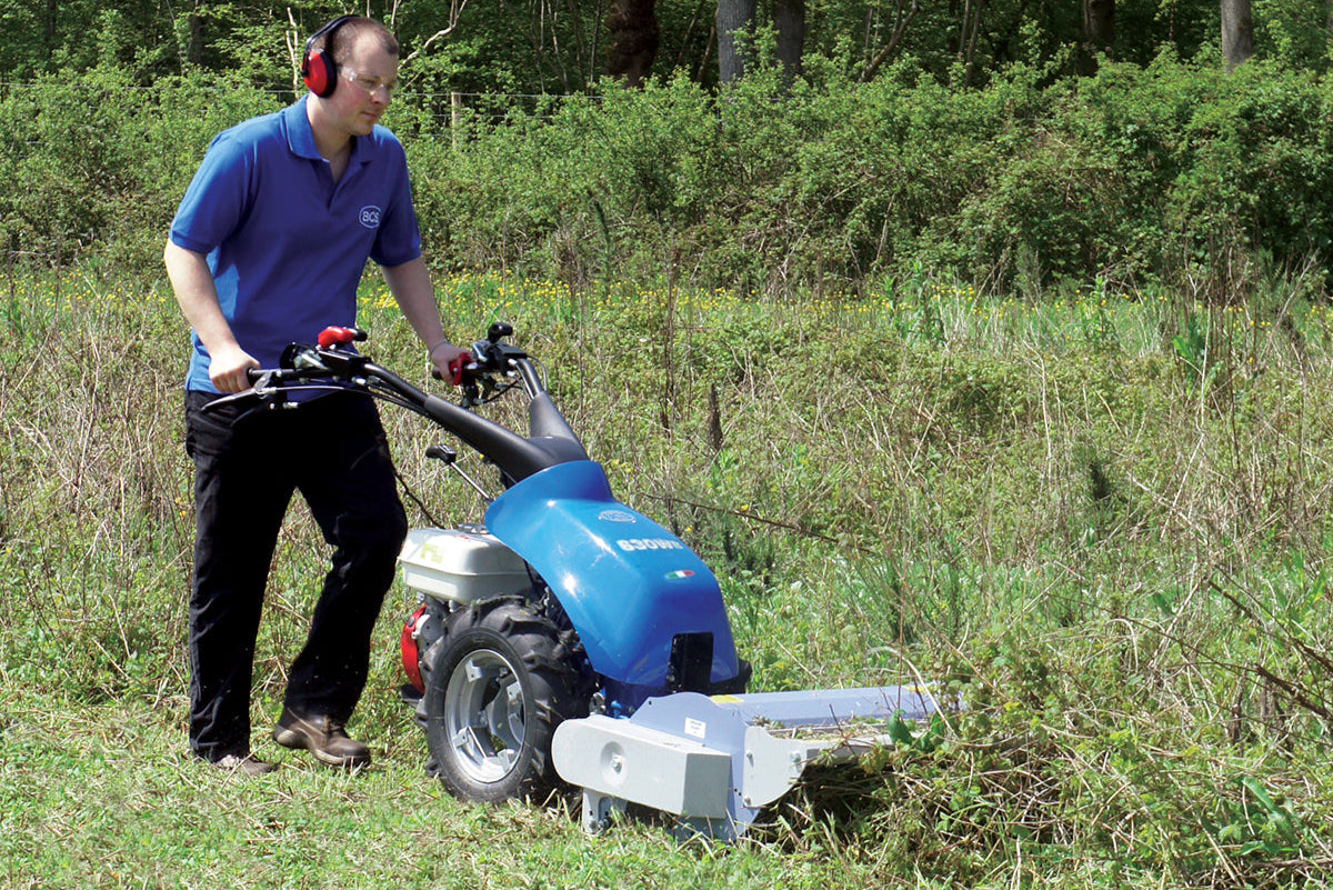 Berta Flail Mower fitted to BCS 630WS